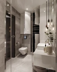 Installation in the bathroom interior photo
