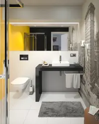 Installation in the bathroom interior photo