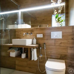 Installation in the bathroom interior photo