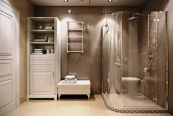 Bathroom Design Without Bathtub With Tray