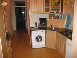 Kitchen Design With Washing Machine 9 Sq.