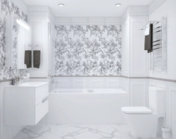 Marazzi плиткаларының ванна дизайнының фотосуреті