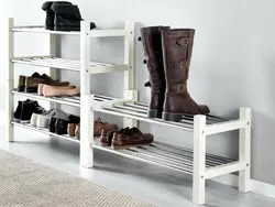 Shoe Shelves For Hallway Photo