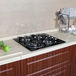 Photo gas panel in the kitchen