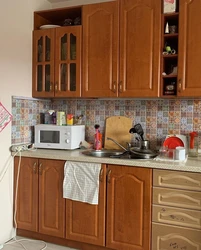 Painting A Wooden Kitchen Photo