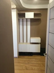 Hallway Design With Refrigerator In Khrushchev