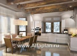 Kitchen Design 30 Sq.M. With Access To The Terrace