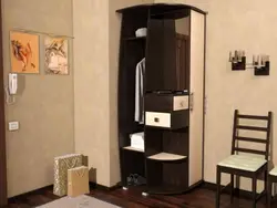 Кутняя пярэдні пакой у хрушчоўцы дызайн