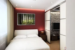 Bedroom design in Khrushchev 2 room