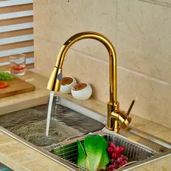 Types of kitchen faucets photo