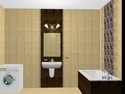 Bath design vertical tiles