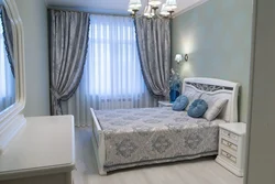Interior curtains bedroom photo