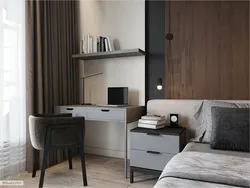 Table for bedroom in modern style design