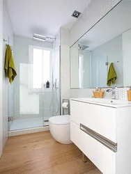 Bathroom Design With Window And Shower