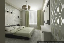 Bedroom design of 10 sq m in Khrushchev photo