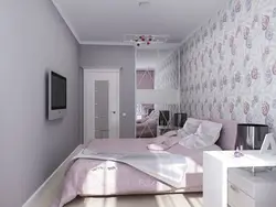 Bedroom design of 10 sq m in Khrushchev photo