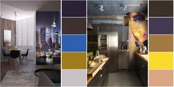Rules for color combinations in the kitchen interior