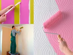 Kitchen design with water-based paint