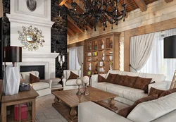 Chalet Interior Living Room