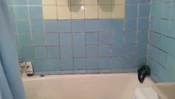 Painting bathroom tiles with your own hands before and after photos