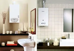 Bathroom design with geyser