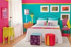 What Colors Goes With Pink In A Bedroom Interior Photo