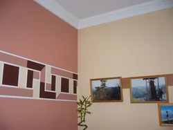 Oshxonani suvga asoslangan bo'yoq fotosurati bilan bo'yash