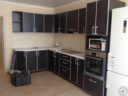 Photo of kitchen installation
