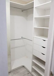 Photo of a dressing room in a small apartment