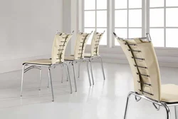 Photo of metal kitchen chairs