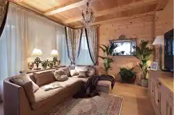 Living room timber interior