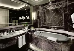 Luxury bathroom interior