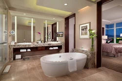 Luxury bathroom interior