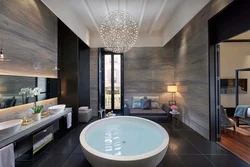 Luxury bathroom interior