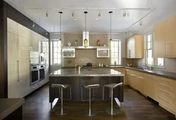 Design with kitchen track lights
