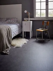 Linoleum interior bedroom