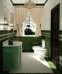 Bathrooms in English style all photos