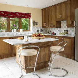 Kitchen islands photos in small kitchens