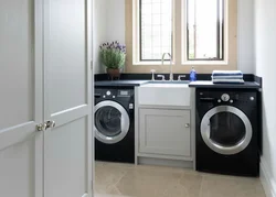 Dryer In The Bathroom Design Photo