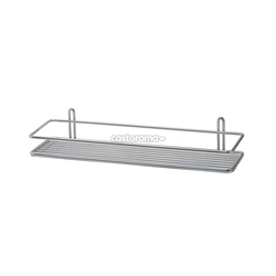 Stainless steel bathroom shelves photo