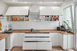 Белая Кухня С Деревянной Столешницей Фото Реальные