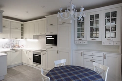 Corner Kitchens Neoclassical Design Photo