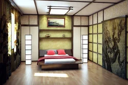 Japanese Style In The Bedroom Interior