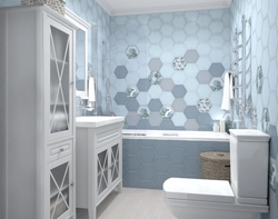 Cerama marazzi in the bathroom interior real