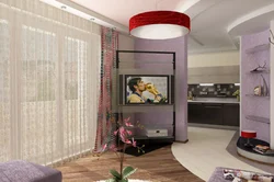 Corner TV In The Living Room Photo