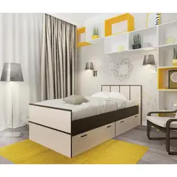 Single bedroom design photo