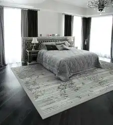 Rugs for the bedroom in the interior