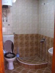 Photo Of A Shower Stall In The Kitchen