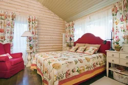 Rustic bedroom interior photo