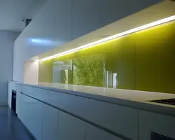 Светодиодный дизайн кухни